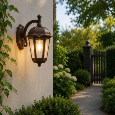 Edit Coastal Sharrow Outdoor Lantern Wall Light