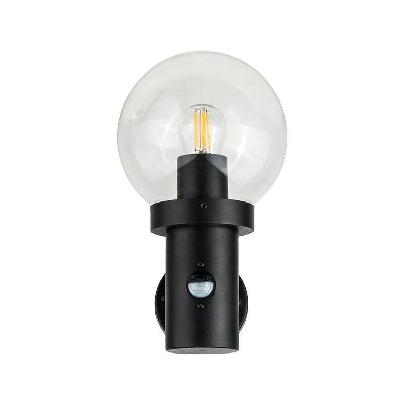 Image of Edit Fjord Outdoor Lantern Wall Light with PIR Sensor