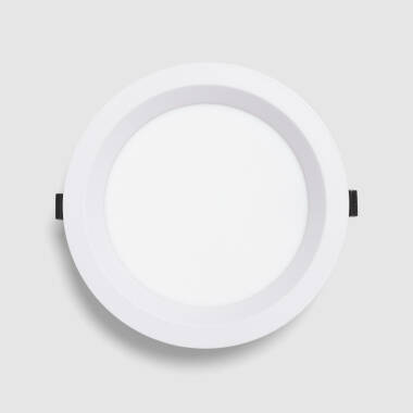 Image of Round Dimmable 1-10V 24W LED Downlight SAMSUNG Aero Cutout 200mm LIFUD Driver