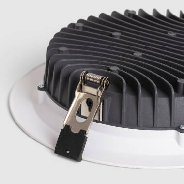 Image of Round Dimmable 1-10V 24W LED Downlight SAMSUNG Aero Cutout 200mm LIFUD Driver