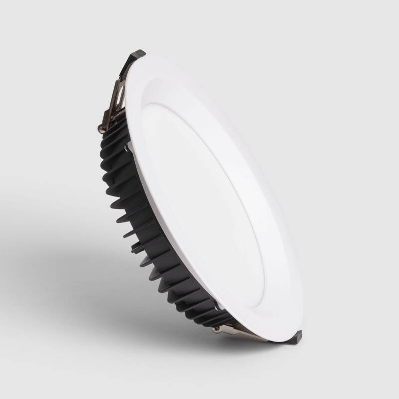 Image of Round Dimmable 1-10V 24W LED Downlight SAMSUNG Aero Cutout 200mm LIFUD Driver