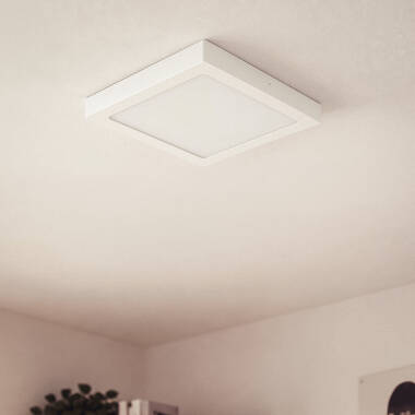 Image of 24W Square 5000K LED Flush Ceiling Light 300x300 mm