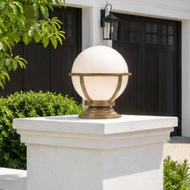 Edit Coastal Portree Outdoor Pedestal Light