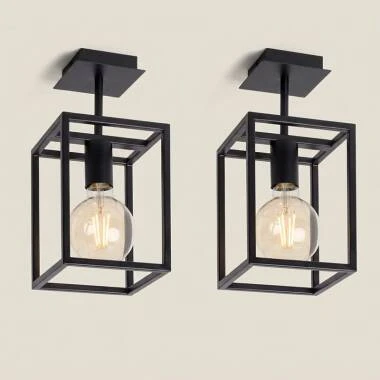 Edit Chiswick Semi-Flush Ceiling Light - Pack of 2