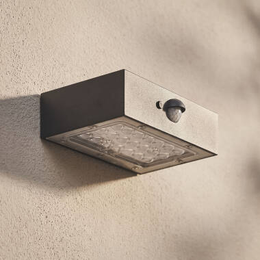 Suri Karl 3W Solar LED Up & Down Wall Light with PIR Sensor