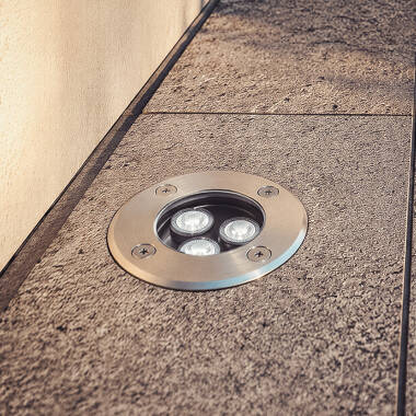 Edit 3W LED Recessed Ground Light