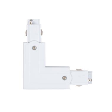 Three Circuit Track Light Right Side L Shaped Connector