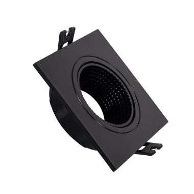 Square Tilting Downlight Bezel Cutout 80 mm for a GU10/GU5.3 LED Bulb