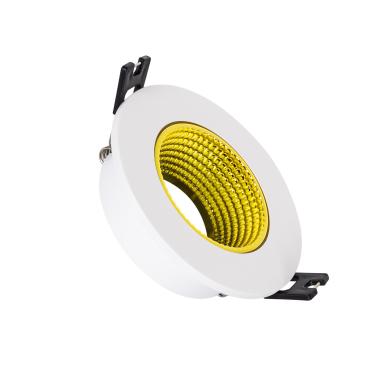 Round Tilting Downlight Bezel Cutout 80 mm for a GU10/GU5.3 LED Bulb