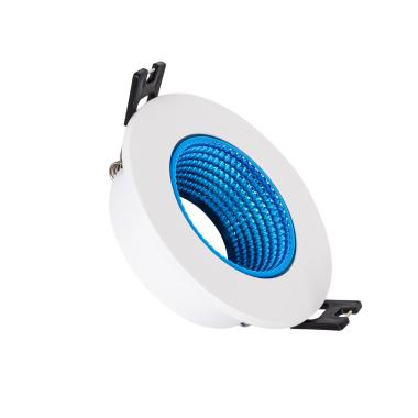 Round Tilting Downlight Bezel Cutout 80 mm for a GU10/GU5.3 LED Bulb