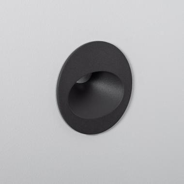 Edit 3W Town Outdoor Recessed LED Wall Light