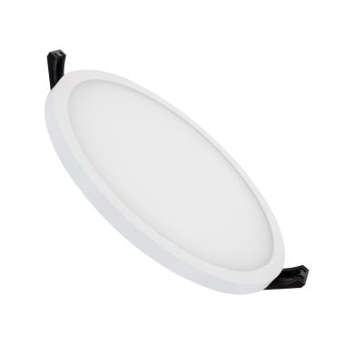 Round High Lumen 16W LED Flush Ceiling Light LIFUD Cutout 135mm