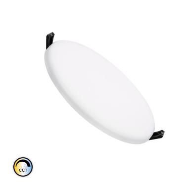 Round Slim 18W UGR19 Selectable CCT LED Surface Panel 155 mm Cut-out IP54