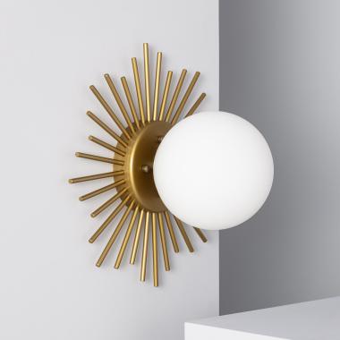 Edit Moon Flush Wall Light