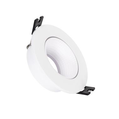 Round Tilting Downlight Bezel Cutout 75 mm for a GU10/GU5.3 LED Bulb