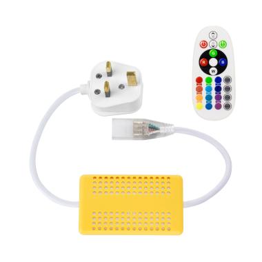 Controller and Remote Control for 220V RGB LED Strips