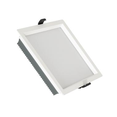 SAMSUNG New Aero Slim Square Microprismatic 40W LED Downlight Cutout 210x210mm with LIFUD Driver