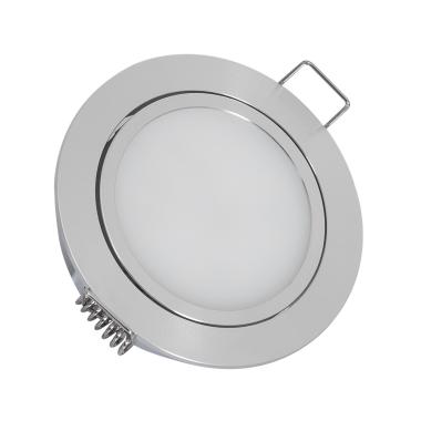 Round Low Voltage 3W LED Adjustable Downlight Cutout 67mm with Quick Connector