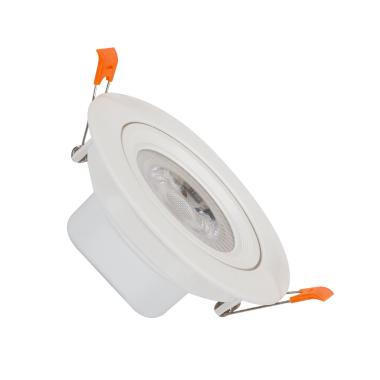 Round Solid 12W COB LED Adjustable Downlight Cutout 95mm