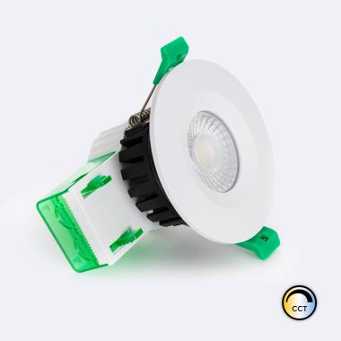Fire Rated Round 5-8W 4CCT (Warm-Cool) Dimmable LED Downlight Cutout 70mm IP65