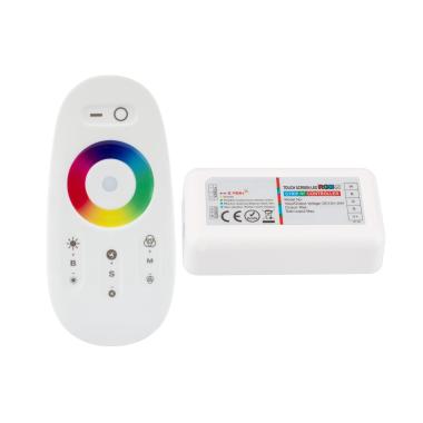 RGB LED Tactile Controller + RF Remote Control Dimmer
