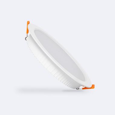 Round 18W Cool White 4000K COB LED Fixed Downlight Cutout 150mm with LIFUD Driver