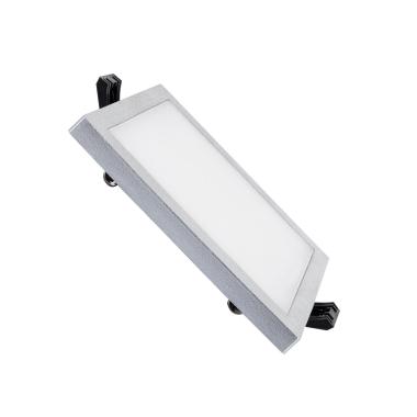 Square 8W LED Flush Ceiling Light LIFUD Cutout 75mm