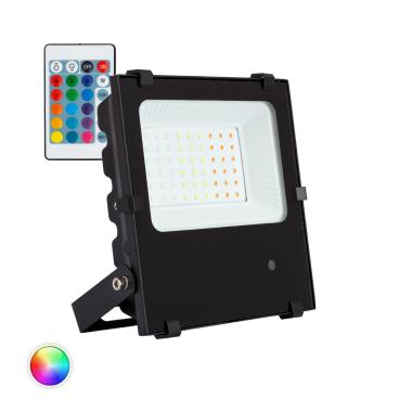 30W Dimmable RGB LED Floodlight 4050lm PRO