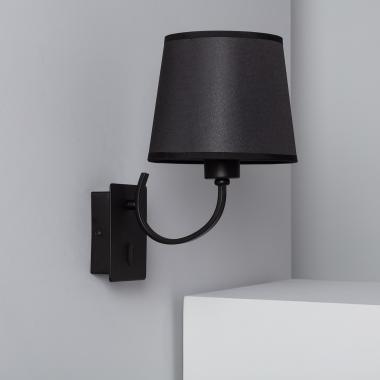 Edit Kuombi Metal Wall Light with Fabric Shade