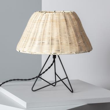 Edit Salmor Rattan Table Lamp