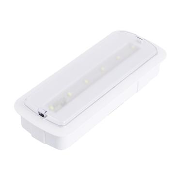 3W Maintained/Non-Maintained LED Emergency Bulkhead with Ceiling Kit