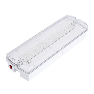 3W LED Self Test Emergency Bulkhead IP65