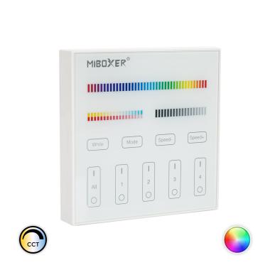 RF Controller for RGB+CCT 4-Zone LED Dimmers MiBoxer B4