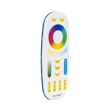 RF 4 Zone Remote Control for RGB+CCT LED Dimmer MiBoxer FUT092