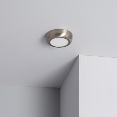 6W Round LED Flush Ceiling Light D120 mm