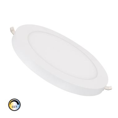 Slim Surface Round 18W Colour Selectable LED Downlight Cutout 75-210mm