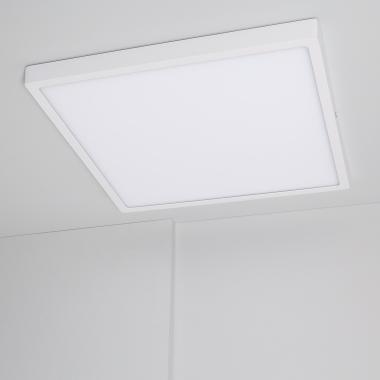 30W Square Selectable LED Flush Ceiling Light 400x400 mm
