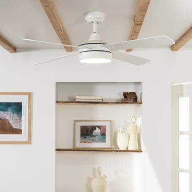 Image of Timor 15W Colour Selectable LED Ceiling Fan 132cm with DC Motor