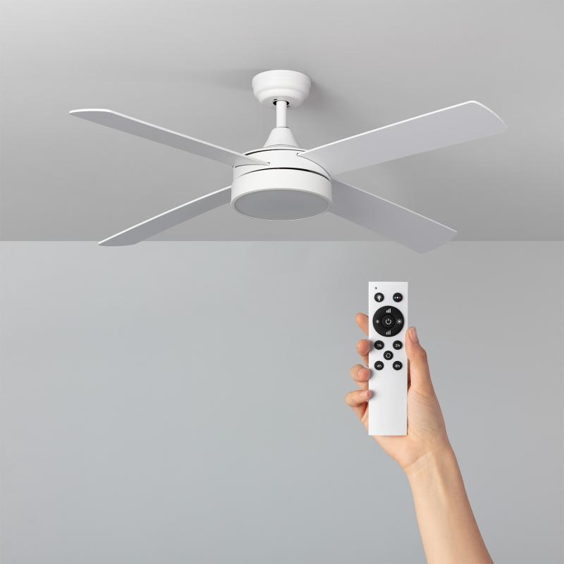Image of Timor 15W Colour Selectable LED Ceiling Fan 132cm with DC Motor
