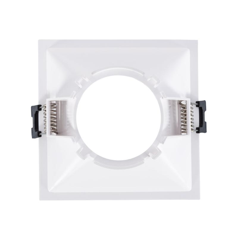 Image of Square Low UGR Downlight Cutout 85x85mm with 6W LED Bulb - GU10