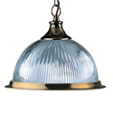 American Diner Antique Brass Pendant Light