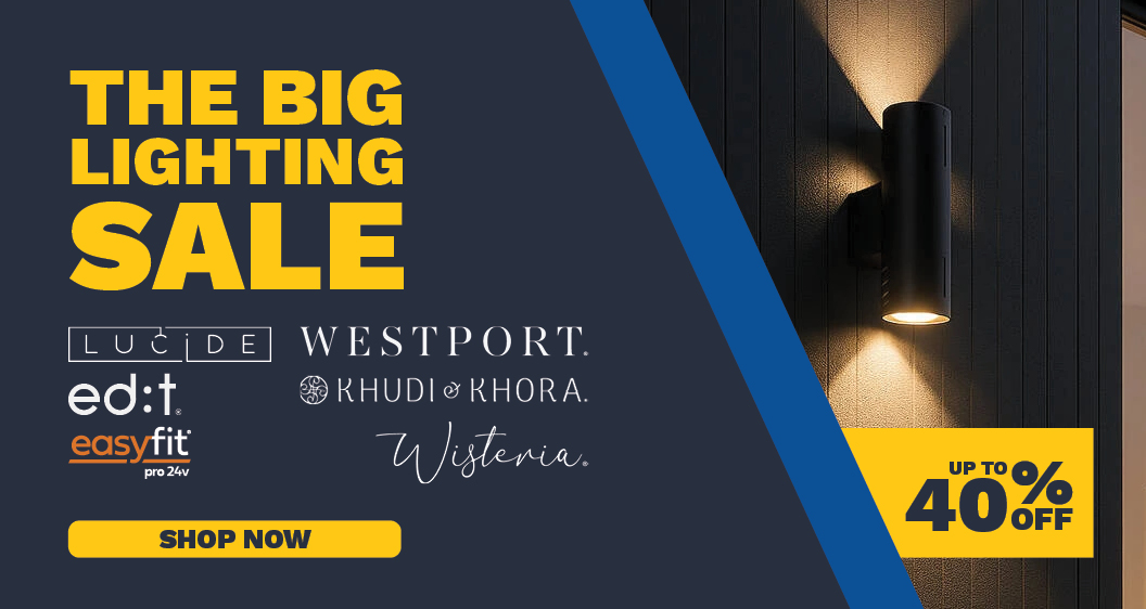 The Big Lighting Sale - Up to 40% Off