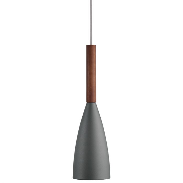 DFTP Pure Ceiling Pendant Light - Matt Grey