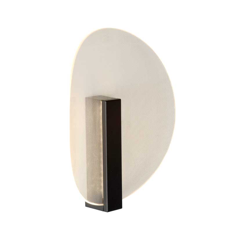 Lucide Laredo Outdoor LED Flush Wall Light - Black