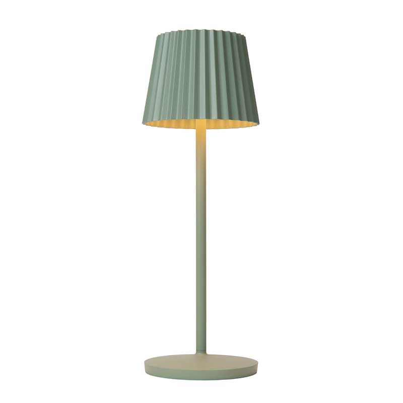 Lucide Justine USB Rechargeable LED Outdoor Table Lamp - Green