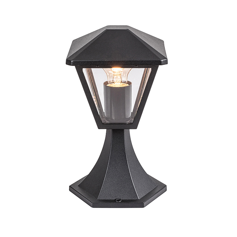 Edit Paravento Outdoor Pedestal Light - Black