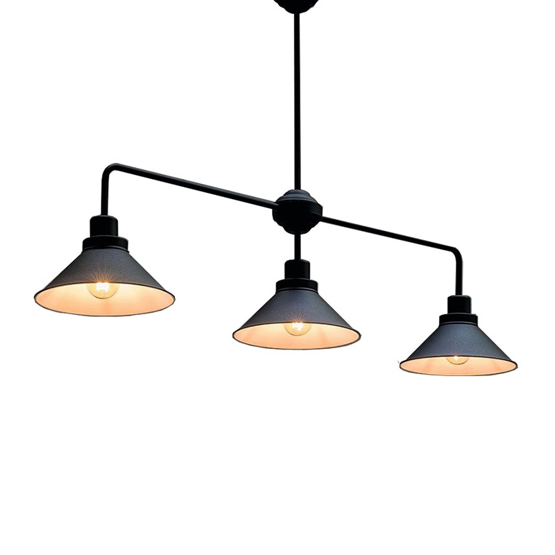 Edit Craft 3 Light Bar Ceiling Pendant - Black