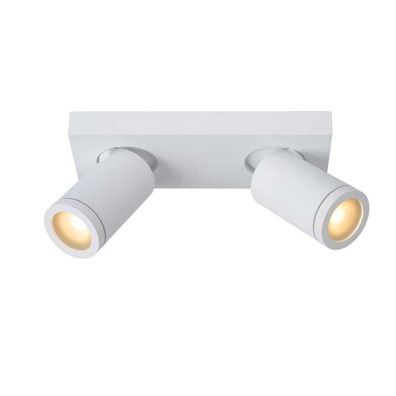 Lucide Taylor 2 Light LED Ceiling Spotlight Bar - White