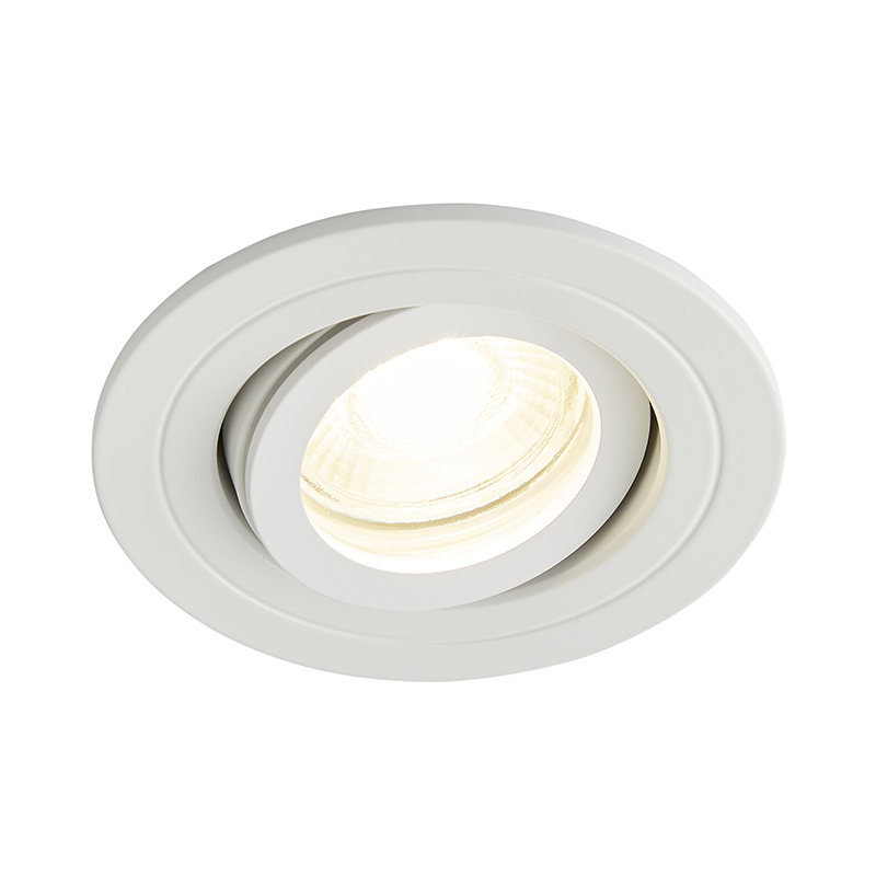 Forum Cali IP65 Tiltable Downlight - Matt White