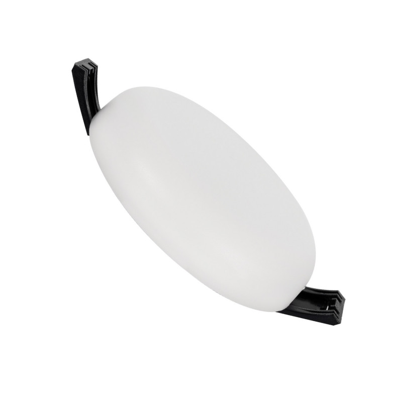Slim Round 9W Cool White LED Flush Ceiling Light Cutout 75mm LIFUD Driver - IP54
